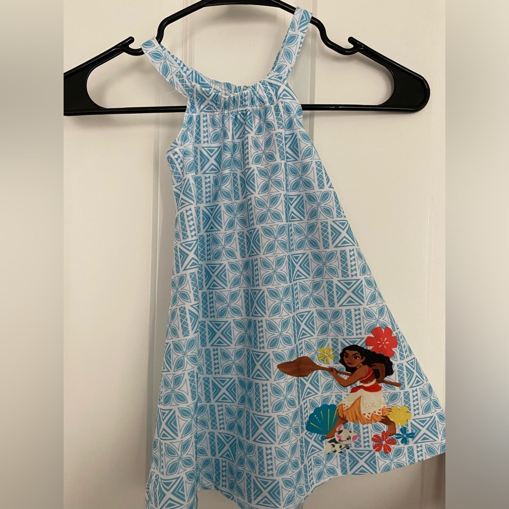 Disney Little Girls Moana Swimsuit Coverup